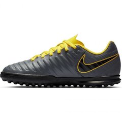 Futbola zābaki zēniem Nike Tiempo Legend 7 Club TF AH7261-070, pelēki cena un informācija | Futbola apavi | 220.lv