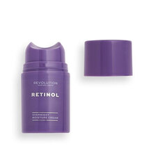 Ночной крем для лица Revolution Skincare Retinol, 50 мл цена и информация | Наносите на чистую кожу лица. Подержите около 10-15 минут и смойте водой. | 220.lv