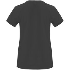 Tehnisks reglāna T-krekls ar īsām piedurknēm sievietēm, melns cena un informācija | T-krekli sievietēm | 220.lv
