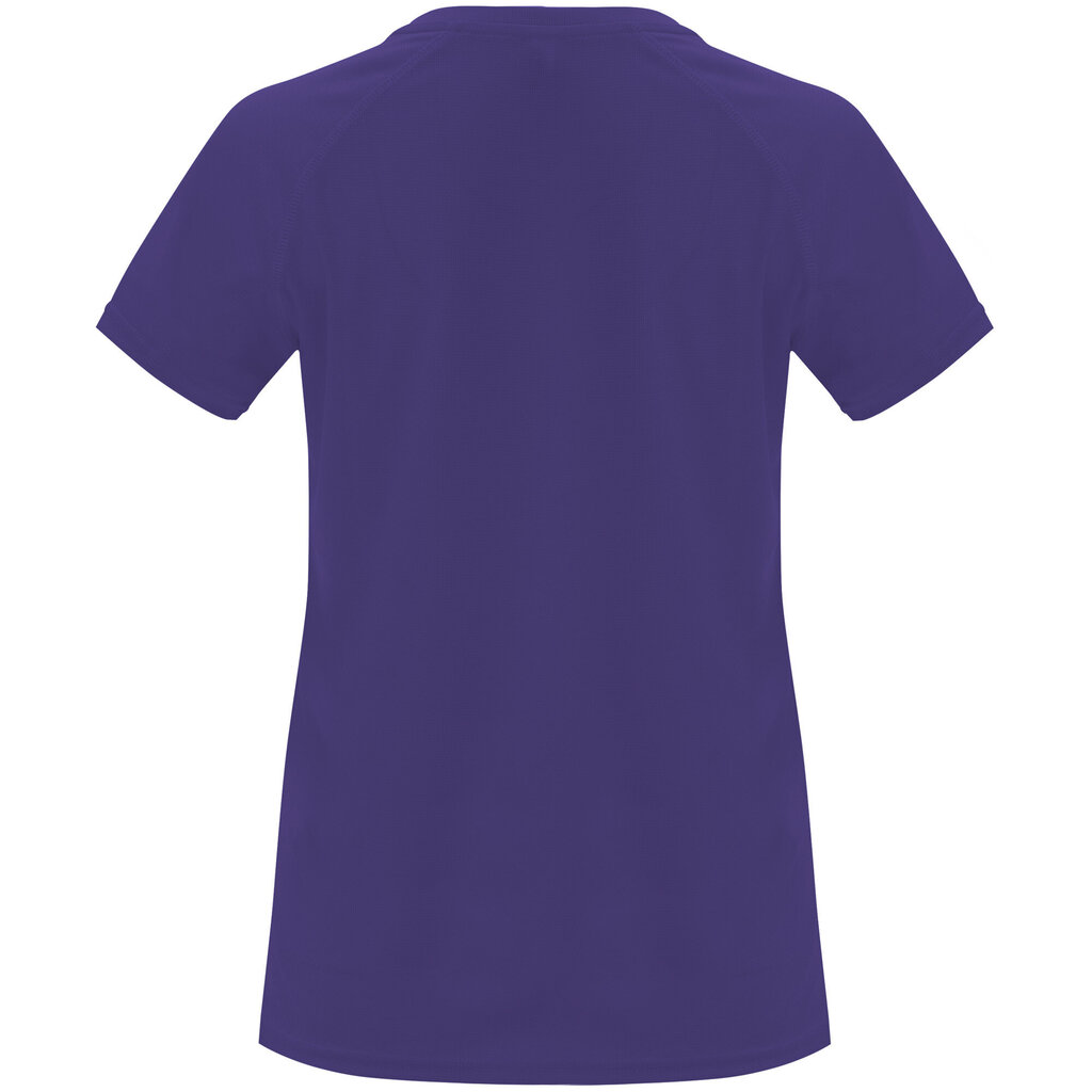 Tehnisks reglāna T-krekls ar īsām piedurknēm sievietēm, tumši violets цена и информация | T-krekli sievietēm | 220.lv