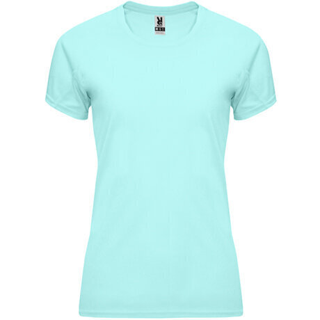 Tehnisks reglāna T-krekls ar īsām piedurknēm sievietēm, gaiši zils цена и информация | T-krekli sievietēm | 220.lv