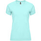 Tehnisks reglāna T-krekls ar īsām piedurknēm sievietēm, gaiši zils цена и информация | T-krekli sievietēm | 220.lv