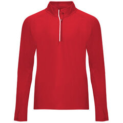 Vīriešu sporta tehniskais reglāna krekls ar garām piedurknēm, tumši sarkans cena un informācija | Sporta apģērbs vīriešiem | 220.lv