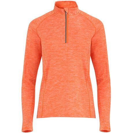 Sieviešu sporta tehniskais reglāna krekls ar garām piedurknēm, oranžs cena un informācija | Sporta apģērbs sievietēm | 220.lv