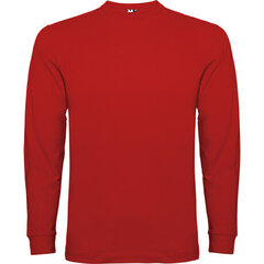 Bērnu T-krekls ar garām piedurknēm, sarkans cena un informācija | Zēnu krekli | 220.lv