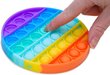POP IT pretstresa terapeitiskā varavīksnes krāsu rotaļlieta cena un informācija | Galda spēles | 220.lv