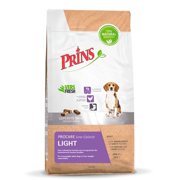 Sausā barība suņiem Prins ProCare LIGHT Low Calorie цена и информация | Sausā barība suņiem | 220.lv