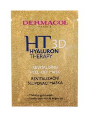 Nolobāma sejas maska Dermacol Hyaluron Therapy 3D, 15 ml cena un informācija | Sejas maskas, acu maskas | 220.lv