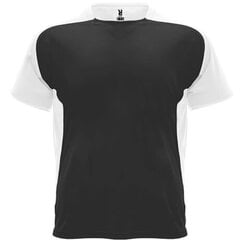 Tehnisks reglāna T-krekls ar īsām piedurknēm, melns/balts cena un informācija | Zēnu krekli | 220.lv