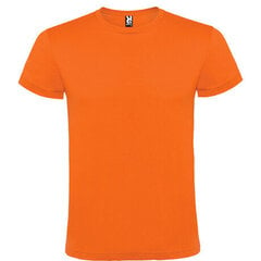 T-krekls ar dubultu apkakli, oranžs cena un informācija | Vīriešu T-krekli | 220.lv