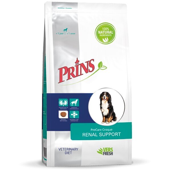 Sausā barība suņiem Prins ProCare Crocque Diet RENAL SUPPORT cena un informācija | Sausā barība suņiem | 220.lv