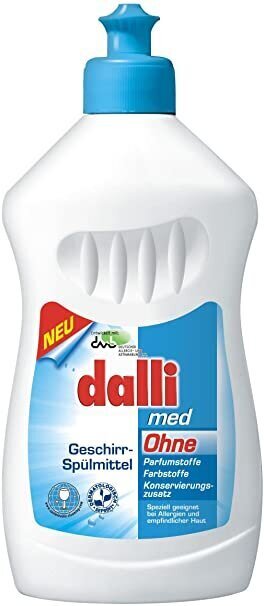 Dalli MED Ohne trauku mazgāšanas līdzeklis (500 ml) cena un informācija | Trauku mazgāšanas līdzekļi | 220.lv