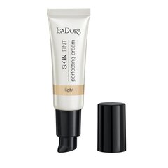 Grima pamats IsaDora Skin Tint Perfecting 30 ml, 30 Light cena un informācija | Grima bāzes, tonālie krēmi, pūderi | 220.lv