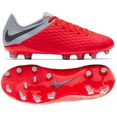 Футбольные бутсы Nike Hypervenom Phantom 3Academy FG Jr AJ4119-600 цена и информация | Футбольные ботинки | 220.lv