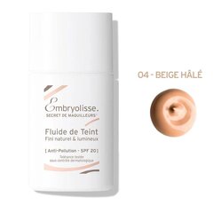 Основа для макияжа EMBRYOLISSE Liquid Foundation 04 Warm Beige, 30мл цена и информация | Пудры, базы под макияж | 220.lv