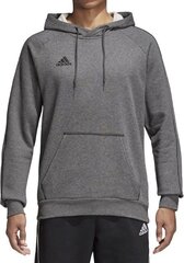 Džemperis vīriešiem Adidas Core18 Hoody, pelēks цена и информация | Мужские толстовки | 220.lv