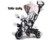 Trīsritenis ar jumtu "Tiny Bike 3in1", smilškrāsas cena un informācija | Trīsriteņi | 220.lv