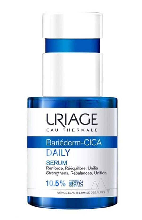 Sejas serums Uriage Bariederm Cica, 30 ml цена и информация | Serumi sejai, eļļas | 220.lv