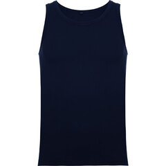 Stilīgs T-krekls bez piedurknēm vīriešiem, tumši zils cena un informācija | Vīriešu T-krekli | 220.lv