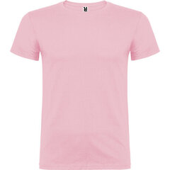 Unisex T-krekls ar īsām piedurknēm, rozā cena un informācija | Vīriešu T-krekli | 220.lv