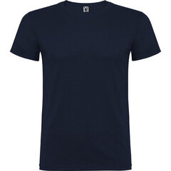 Unisex T-krekls ar īsām piedurknēm, tumši zils cena un informācija | Vīriešu T-krekli | 220.lv