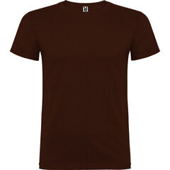 Unisex T-krekls ar īsām piedurknēm, brūns cena un informācija | Vīriešu T-krekli | 220.lv