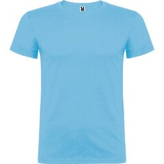 Unisex T-krekls ar īsām piedurknēm, gaiši zils cena un informācija | Zēnu krekli | 220.lv