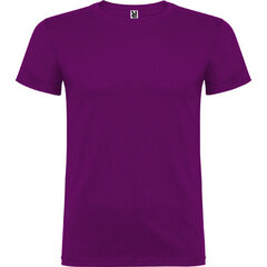 Unisex T-krekls ar īsām piedurknēm, violets cena un informācija | Zēnu krekli | 220.lv