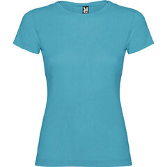 T-krekls ar apaļu apkakli LON6627, zils cena un informācija | Blūzes, sieviešu krekli | 220.lv