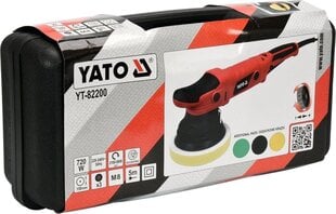 Pulēšanas slīpmašīna 720W 150 mm M8 YT-82200 Yato cena un informācija | YATO Mājai un remontam | 220.lv