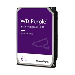 WD WD62PURZ. цена и информация | Внутренние жёсткие диски (HDD, SSD, Hybrid) | 220.lv