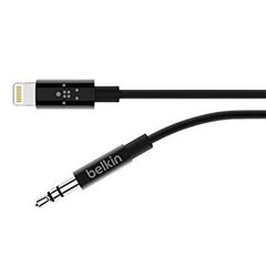 Belkin AV10172bt06-BLK, Lightning/Aux 3.5 mm, 1.8 m цена и информация | Кабели и провода | 220.lv