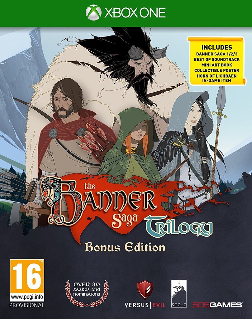 Xbox One Banner Saga Trilogy: Bonus Edition cena un informācija | Datorspēles | 220.lv