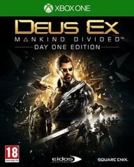 XBOX1 DEUS EX: MANKIND DIVIDED - STEELBOOK EDITION (EU) цена и информация | Компьютерные игры | 220.lv