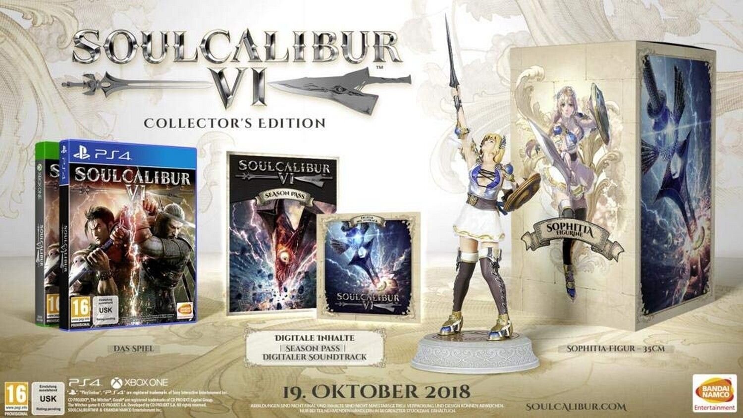 Xbox One Soulcalibur VI Collector's Edition цена и информация | Datorspēles | 220.lv