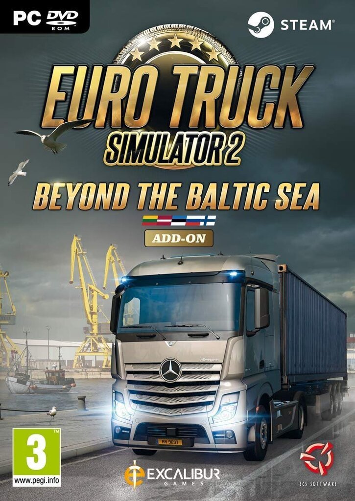 Spēle priekš PC Euro Truck Simulator 2: Beyond the Baltic Sea, 5055957701871 cena un informācija | Datorspēles | 220.lv