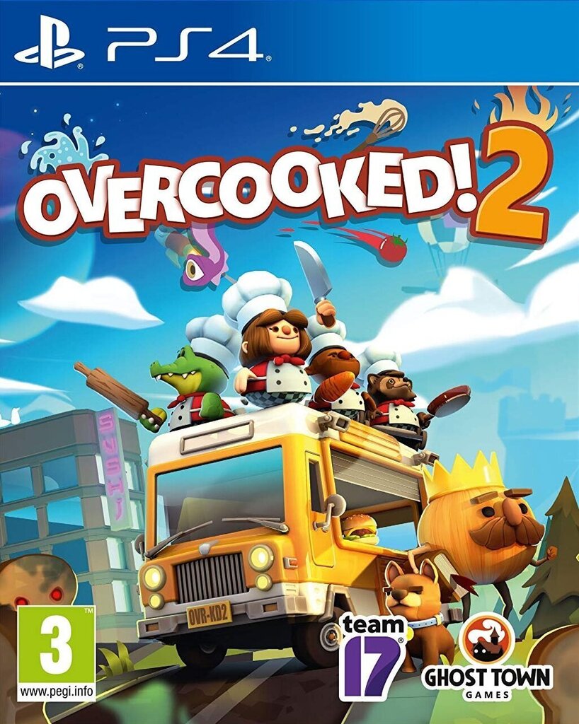 Overcooked 2, PS4 цена и информация | Datorspēles | 220.lv