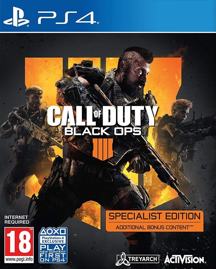 PS4 Call of Duty: Black Ops 4 Specialist Edition cena un informācija | Datorspēles | 220.lv