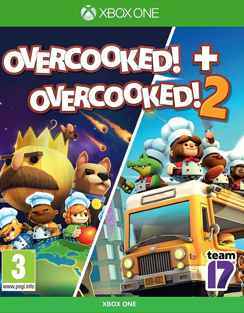 Xbox One Overcooked! + Overcooked! 2 цена и информация | Datorspēles | 220.lv