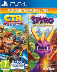 PS4 Crash Team Racing Nitro-Fueled + Spyro Reignited Trilogy Double Pack цена и информация | Компьютерные игры | 220.lv