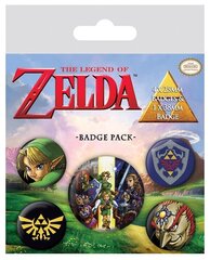 Pyramid International Legend of Zelda - Badge cena un informācija | Datorspēļu suvenīri | 220.lv