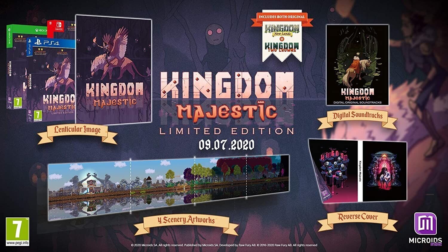 PS4 Kingdom Majestic Limited Edition cena un informācija | Datorspēles | 220.lv