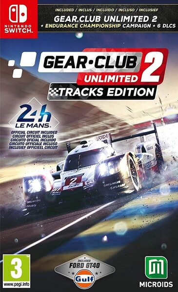 Gear Club Unlimited 2: Tracks Edition (Switch) cena un informācija | Datorspēles | 220.lv