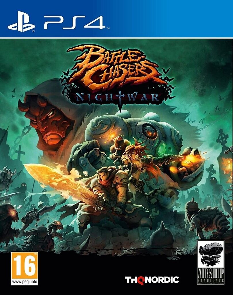 Battle Chasers: Nightwar, PlayStation 4 cena un informācija | Datorspēles | 220.lv