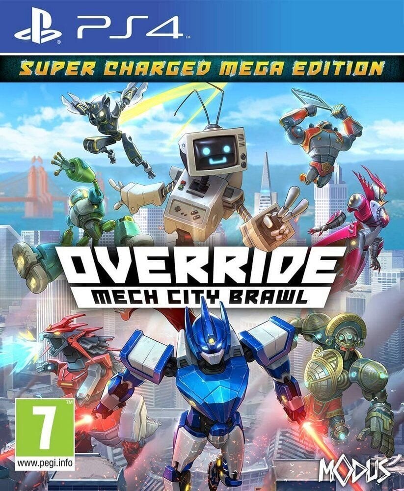 Компьютерная игра PS4 Override: Mech City Brawl Super Charged Mega Edition  цена | 220.lv