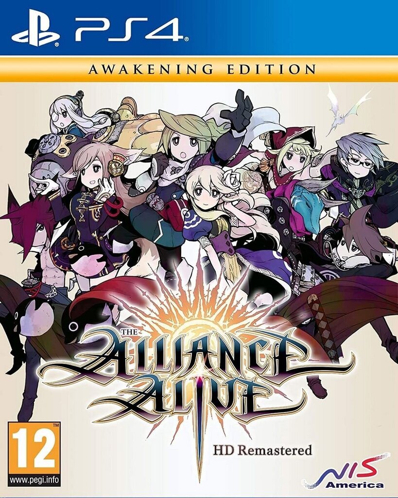 PS4 Alliance Alive HD Remastered Awakening Edition cena un informācija | Datorspēles | 220.lv