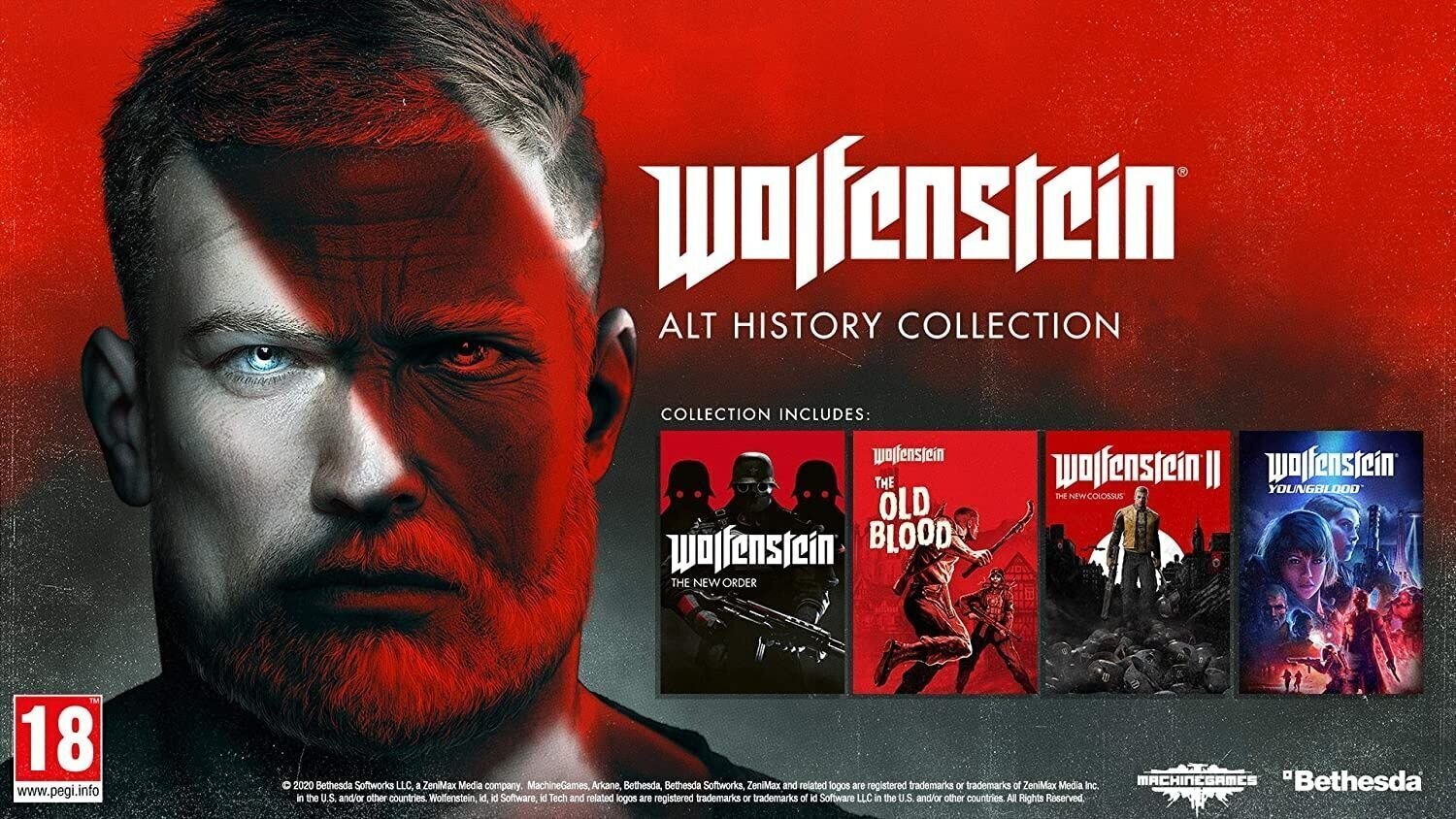 Spēle priekš PlayStation 4, Wolfenstein: Alt History Collection, 5055856427872 цена и информация | Datorspēles | 220.lv