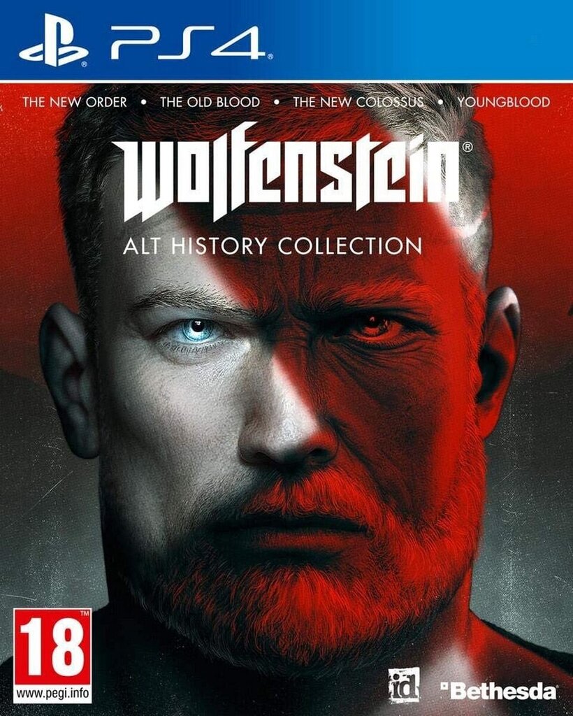 Spēle priekš PlayStation 4, Wolfenstein: Alt History Collection, 5055856427872 cena un informācija | Datorspēles | 220.lv