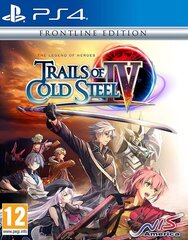 PS4 Legend of Heroes: Trails of Cold Steel IV Frontline Edition цена и информация | Компьютерные игры | 220.lv