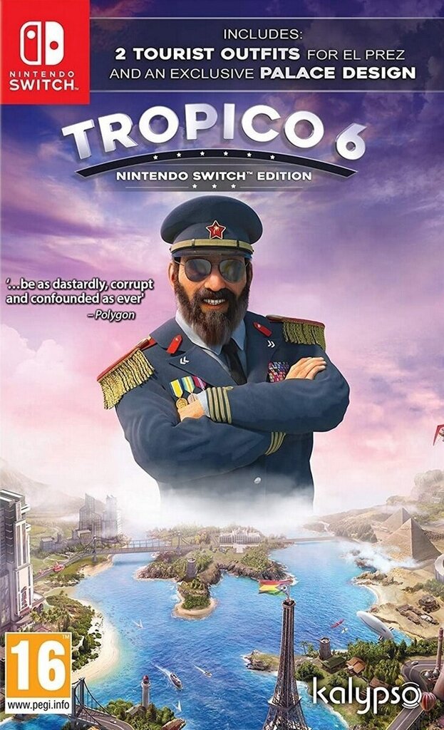 SWITCH Tropico 6 cena un informācija | Datorspēles | 220.lv